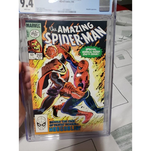 CGC AMAZING SPIDER-MAN #250 1984 Marvel Comics CGC 9.4 Near Mint White Pages - Picture 9 of 9